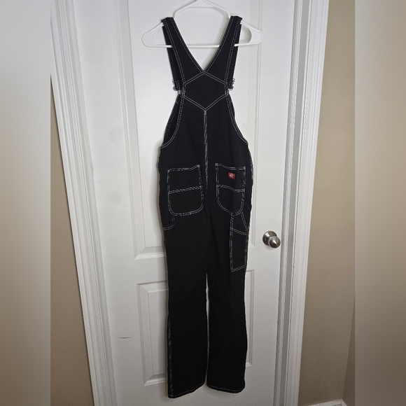 58. Dickies | Black Contrast-Stitch Overalls – Size XS - Picture 5 of 8